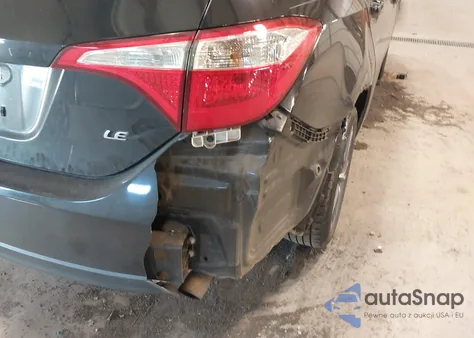 2016 Toyota Corolla Le Plus from USA, damaged, VIN 2T1BURHE1GC623922